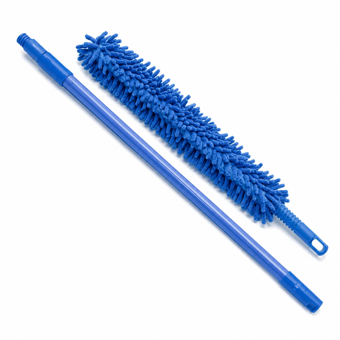 Blue Microfibre Extendible Duster 1.4m (Chennile)