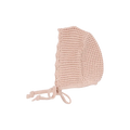 bonnet chunky knit - blush