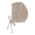 bonnet chunky knit - oat