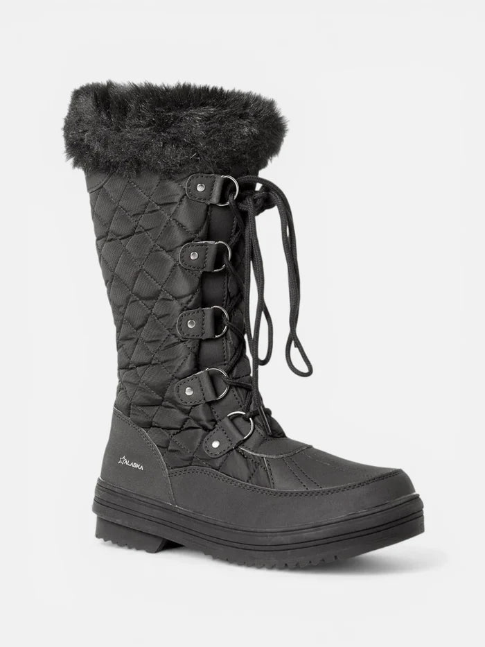 Botas Alaska Zafiro Impermeables Mujer Negro - OUTLET