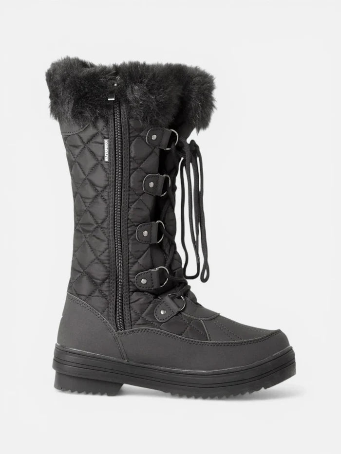 Botas Alaska Zafiro Impermeables Mujer Negro - OUTLET