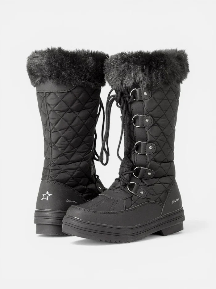 Botas Alaska Zafiro Impermeables Mujer Negro - OUTLET
