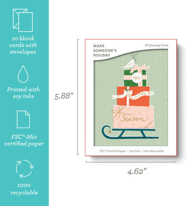 Boxed Holiday Notecard Sets (Various Designs)