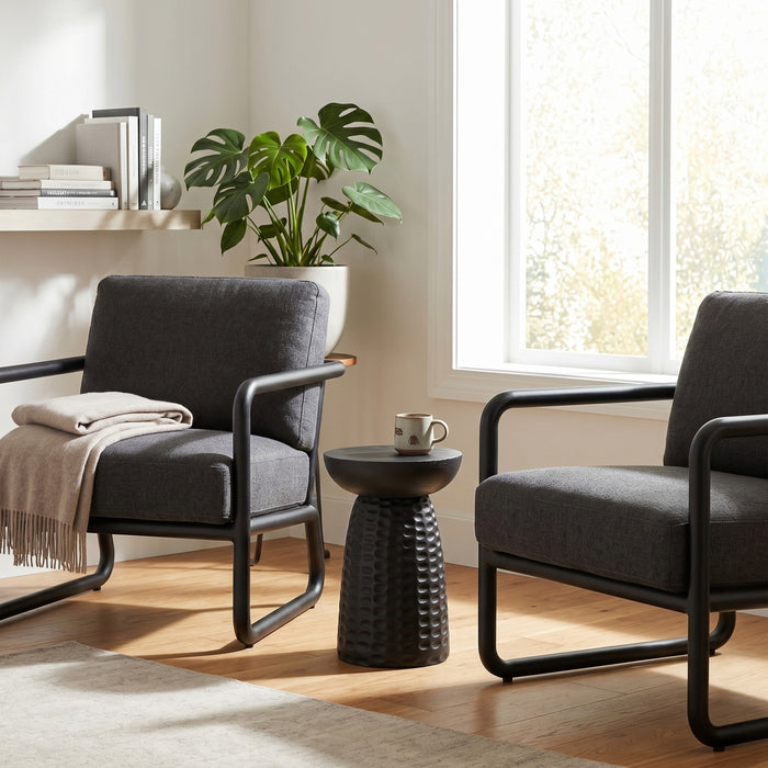 Black | Boyd Wooden Accent Table