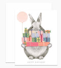 Bunny with Gifts Card