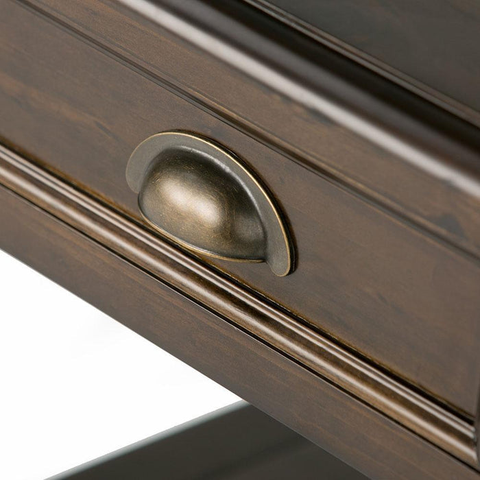 Mahogany Brown | Burlington End Side Table
