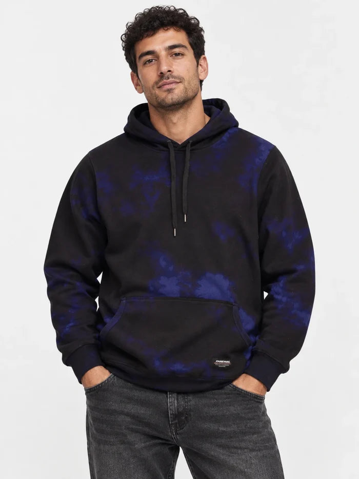 Buzo Familyarg Printed Galaxy Negro Azul — vista principal