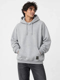 Buzo Gotcha Solid Oversize Gris Melange — vista principal