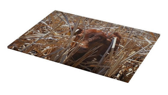 Calftails Cattails Cutting Board
