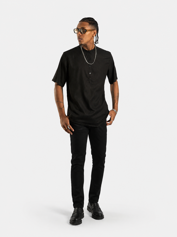 Camisa Gotcha Shirt Mao Negro