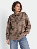 Camisa Mujer Converse Camo Shirt Jacket Art — vista principal