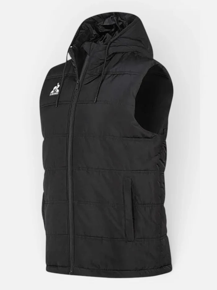 Campera Chaleco Le Coq Sportif Lcs Ts Negro