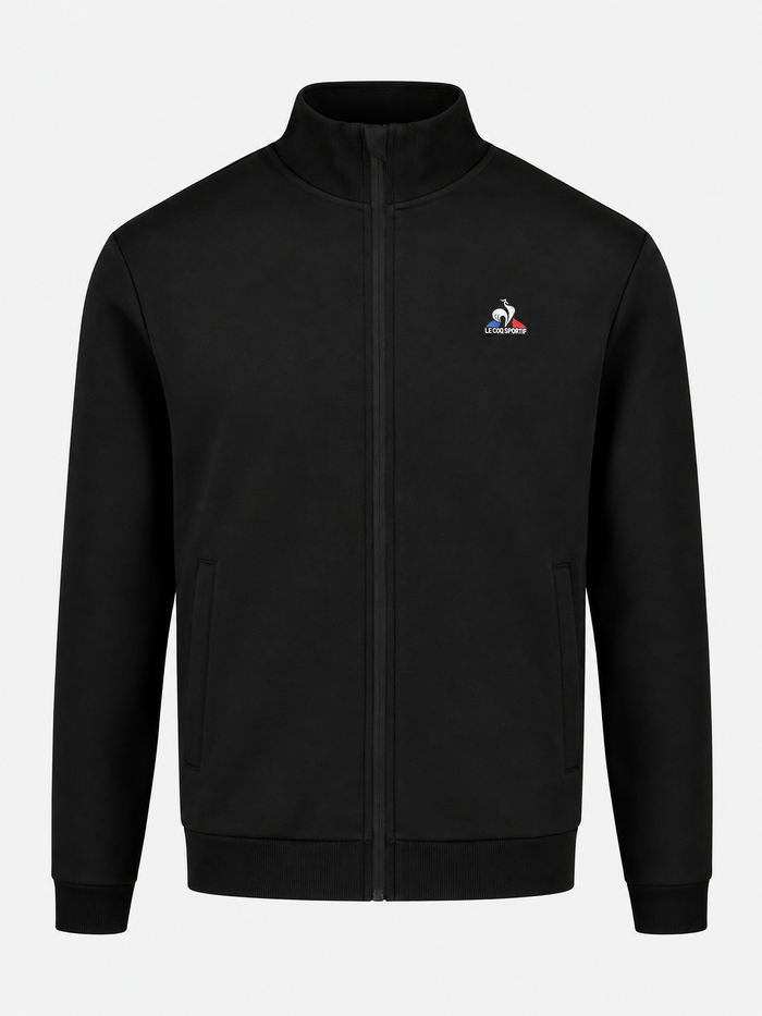 Campera Le Coq Sportif Ess Fz Sweat Negro