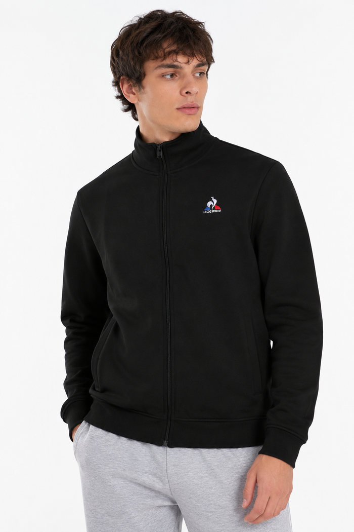 Campera Le Coq Sportif Ess Fz Sweat Negro