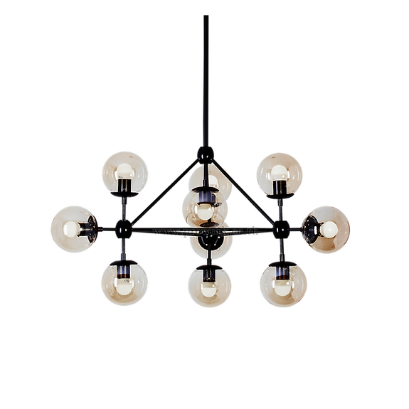 Chandelier ORLUNE P41 – decorative ceiling chandelier, view 2 | LAMP & LIGHT - Design forward Decorative lamp , Downlights, pendant lamp , striplights