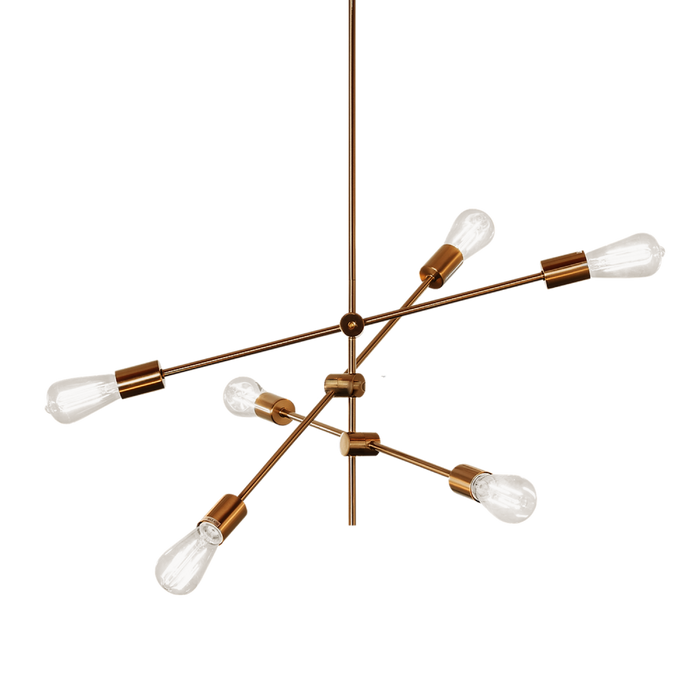 Chandelier P117 – decorative ceiling chandelier, view 3 | LAMP & LIGHT - Design forward Decorative lamp , Downlights, pendant lamp , striplights