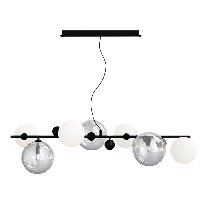 Chandelier PEARL FORM P176 – decorative ceiling chandelier, view 5 | LAMP & LIGHT - Design forward Decorative lamp , Downlights, pendant lamp , striplights