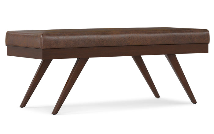 Distressed Chestnut Brown / Distressed Vegan Leather