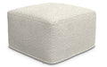 Ivory | Chantal Square Pouf