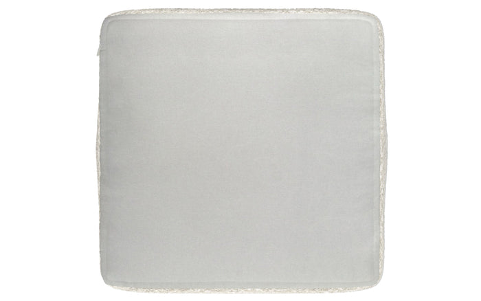 Ivory | Chantal Square Pouf