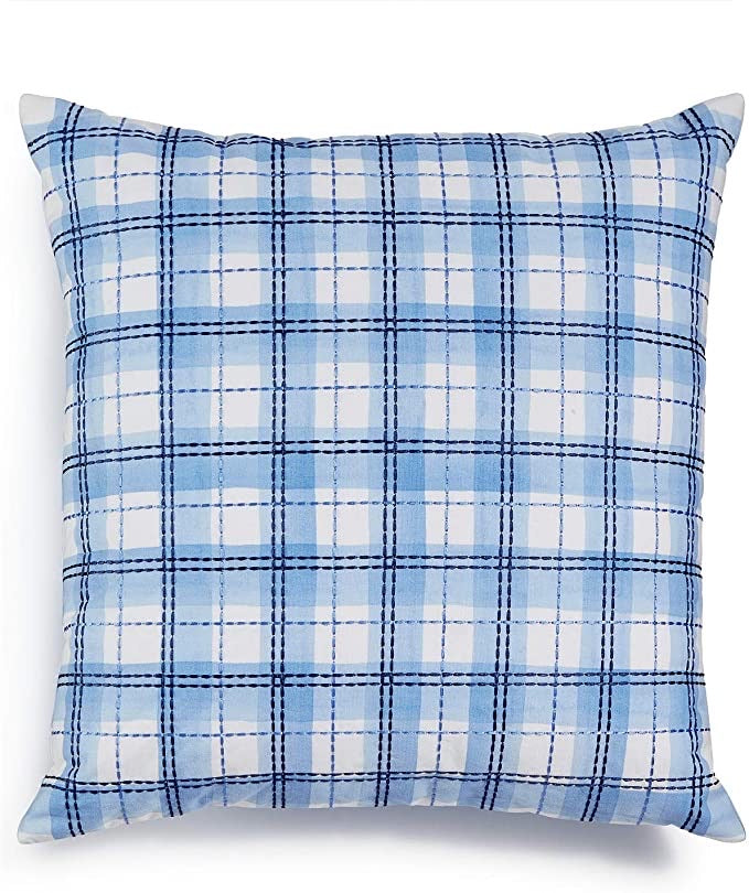 Charter Club Damask Designs Embroidered 18”x18” Decorative Pillow