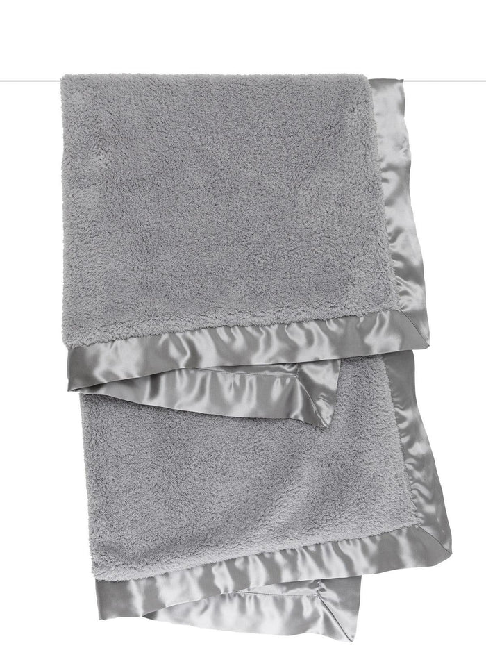 Chenille Satin Toddler Blanket