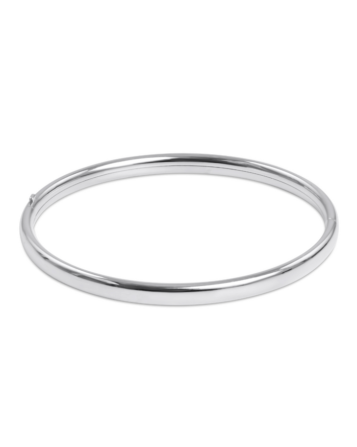 Cherish Sterling Bangle Bracelet Small