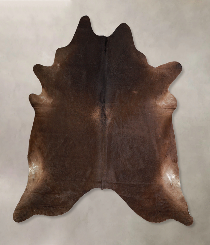 Chocolate Cowhide Rug #A34261