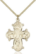 Christine Cross 02642, Gold Filled