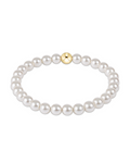 Classic Pearl 5mm Bead Bracelet