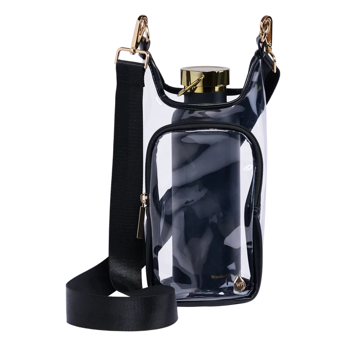Clear HydroBag® Stadium with Colored Matching Trim and Matching Pouch