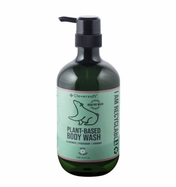Cloversoft Plant Based Body Wash 750Ml (Lavender,Rosemary)