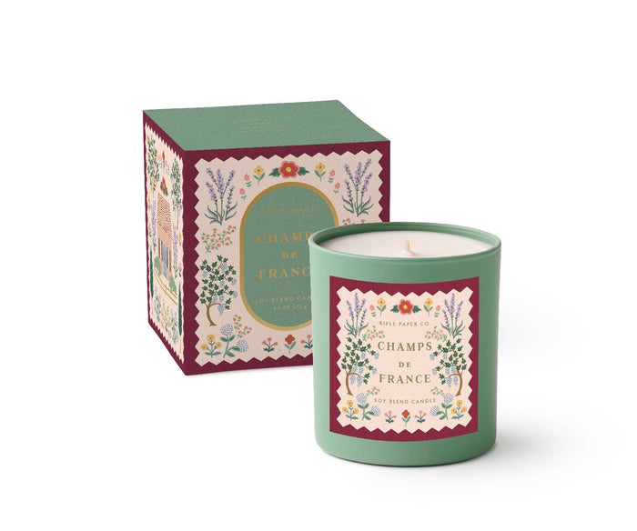 Country Farm Champs de France 9 oz Glass Candle