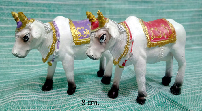 COW STANDING SET OF 2  8CM