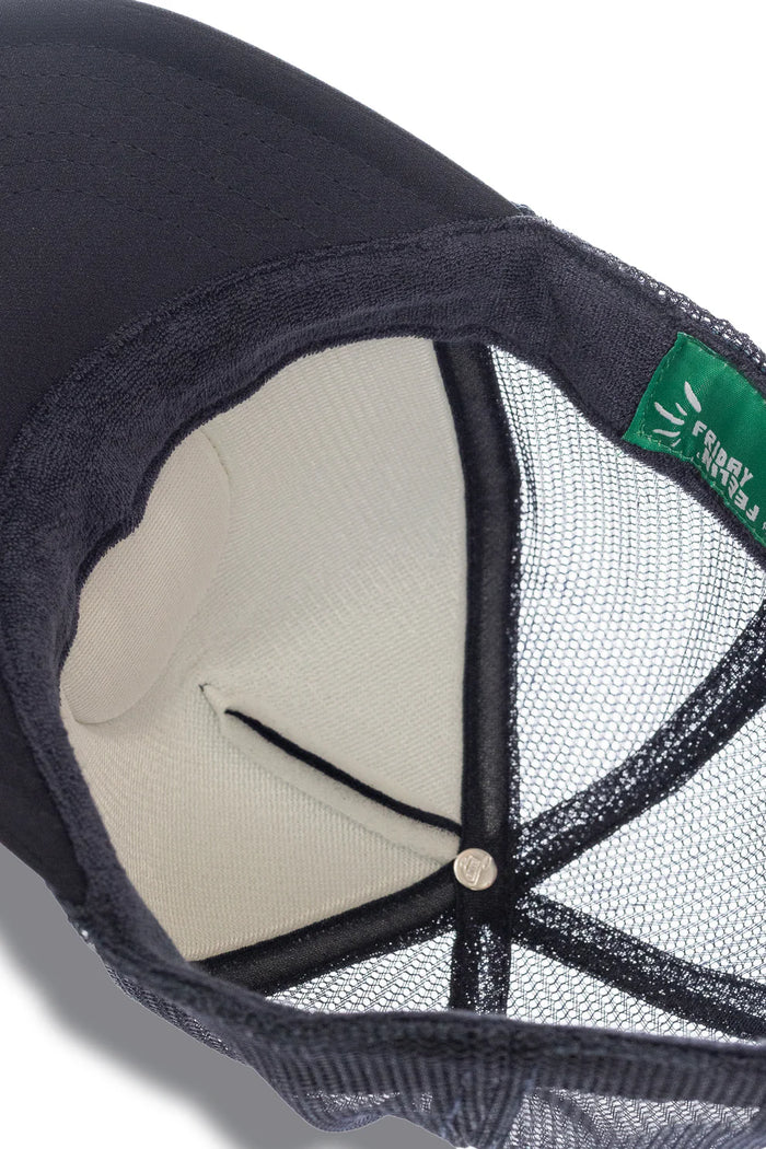 Cowboy Problems Trucker Hat in Navy