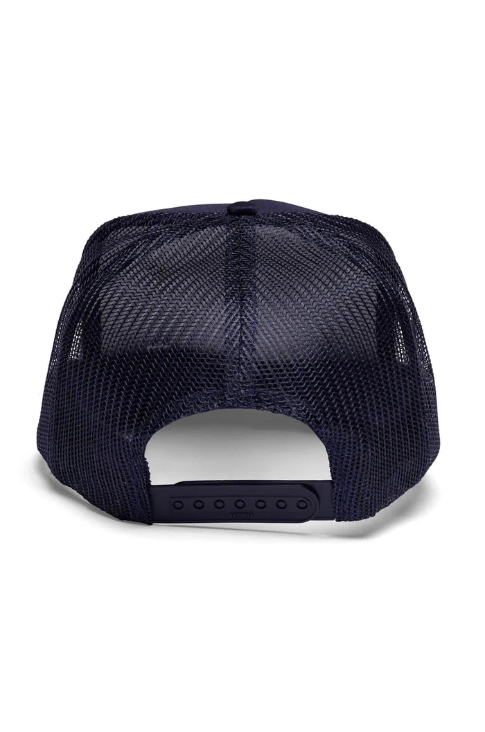 Cowboy Problems Trucker Hat in Navy