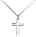 Cross medal 0111Y1, Sterling Silver