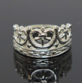 Crown Ring Sterling Silver Size 5.5