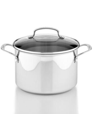 Cuisinart Stainless Steel 5.75Qt. Covered Stockpot - Machann.com