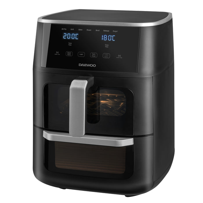 Daewoo 11L Space Saving Split Drawer Air Fryer
