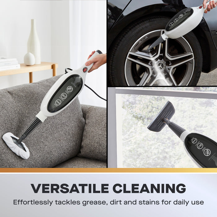 Daewoo 12-in-1 Steam Mop & Handheld Steam Cleaner
