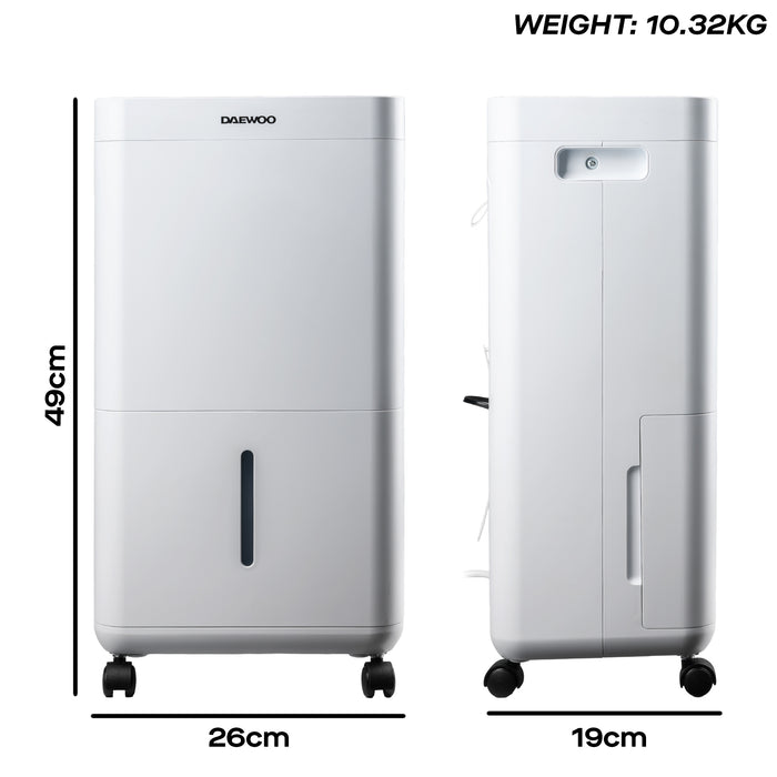 Daewoo 12L Dehumidifier with Air Purifier