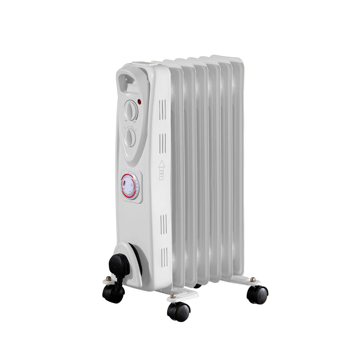 Daewoo 1500W Oil Filled Radiator with Timer