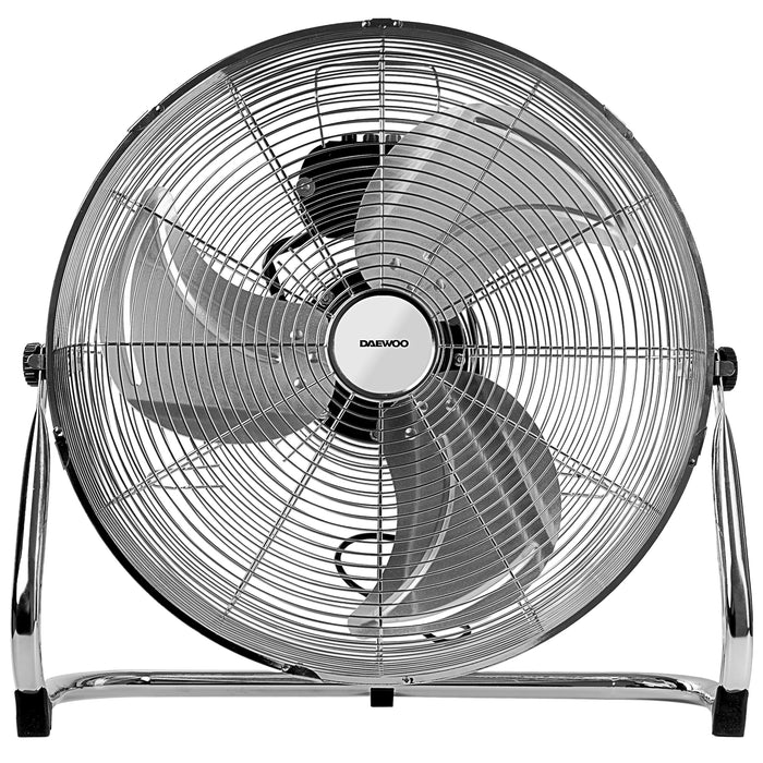 Daewoo 18" High Velocity Chrome Floor Fan