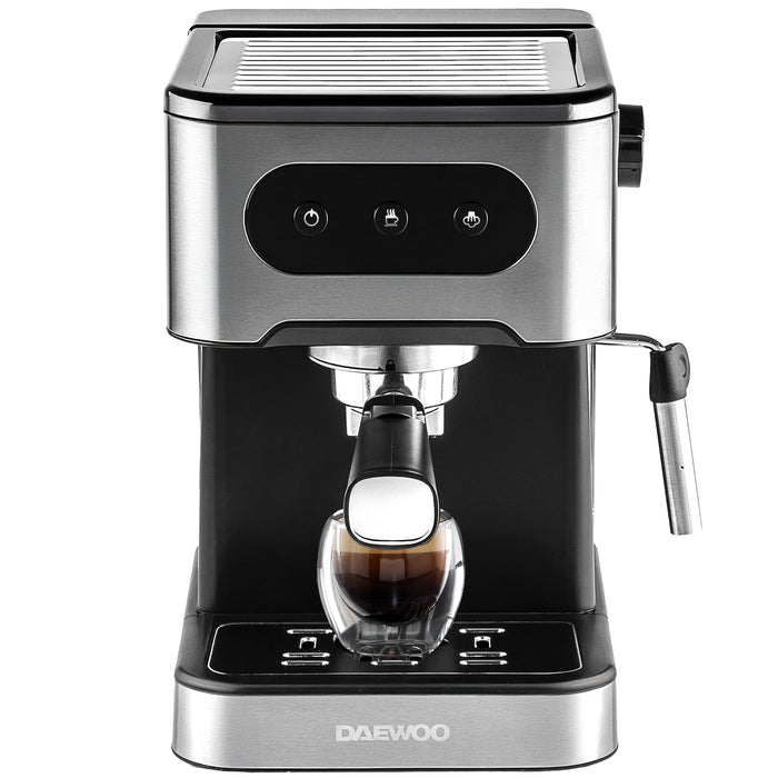 Daewoo 20 Bar Espresso Coffee Maker with Steam Wand
