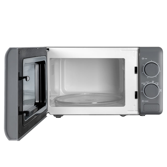 Daewoo 20L Grey Manual 800W Microwave