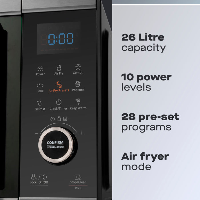 Daewoo 26L 5-in-1 Air Fryer Microwave Oven