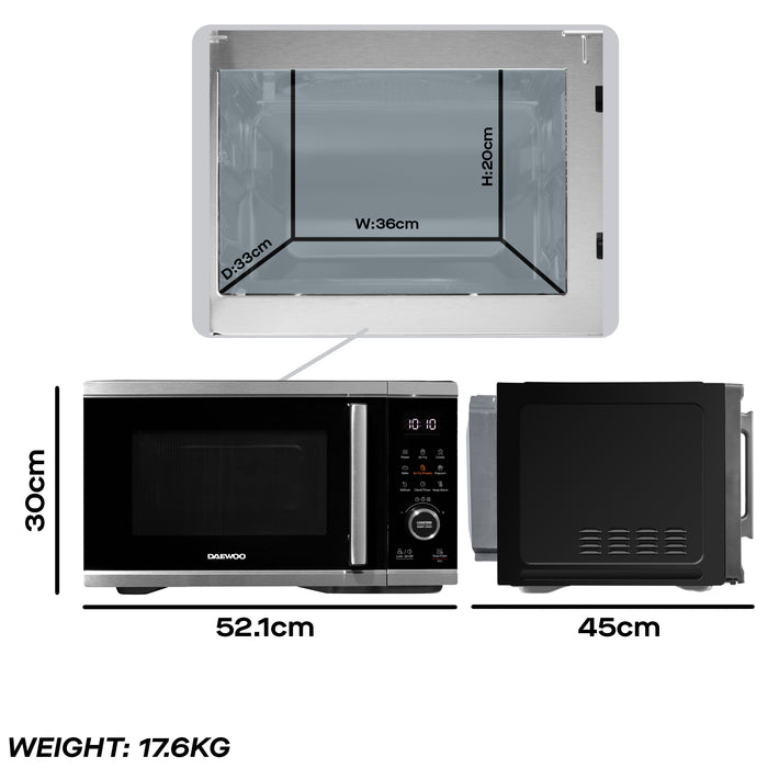 Daewoo 26L 5-in-1 Air Fryer Microwave Oven