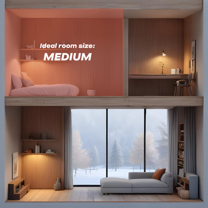 Daewoo 2kW Convector Heater with Thermostat