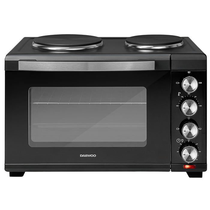 Daewoo 3000W 32L Countertop Oven with Hot Plates